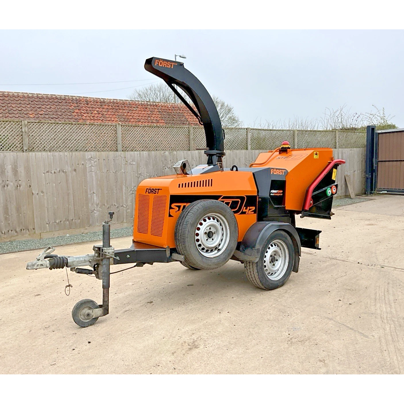 2023 FORST ST6D 42 FAST TOW DIESEL WOODCHIPPER
